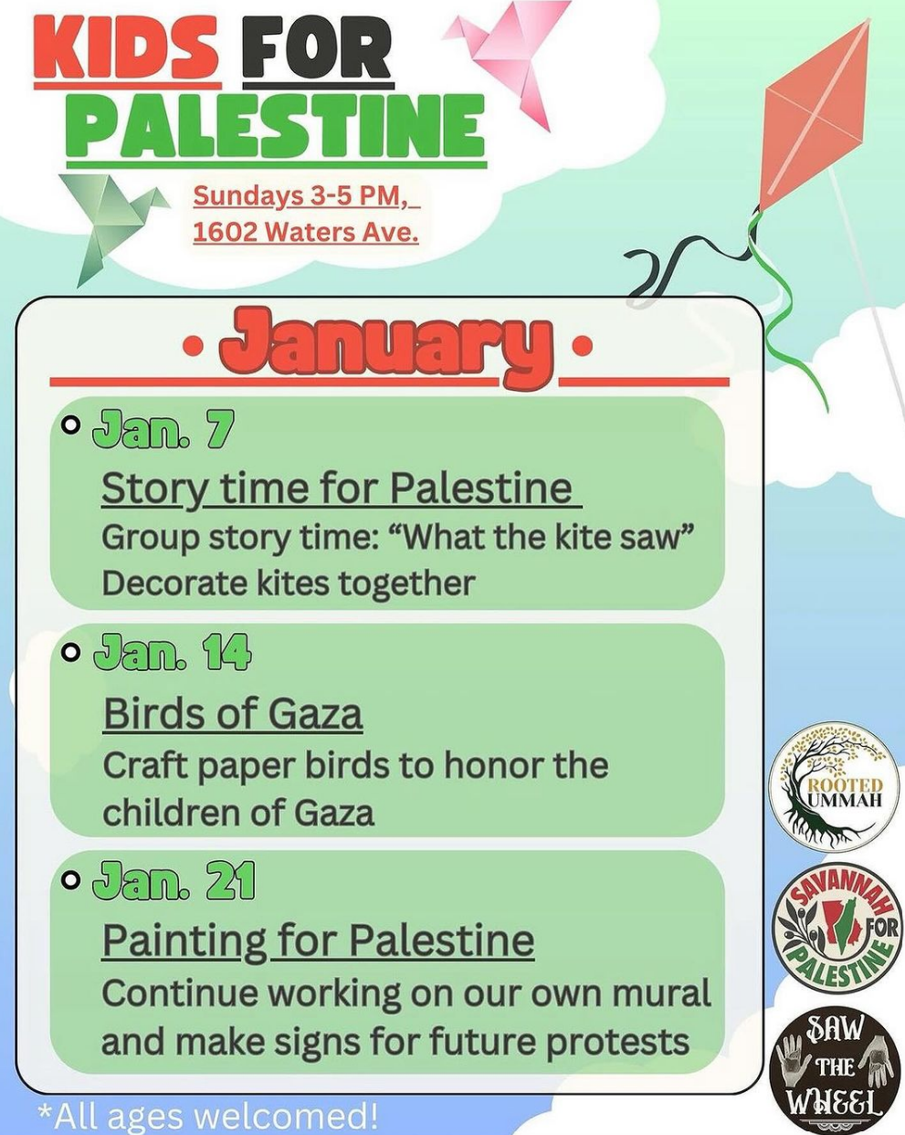 Kids for Palestine (Savannah, GA)